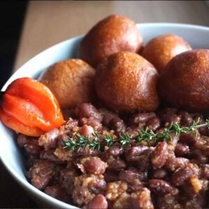 Beignets de haricots