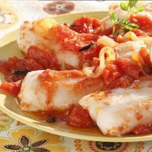 Poisson sauce tomate