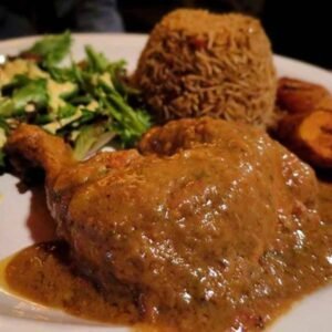 Poulet à la moambe