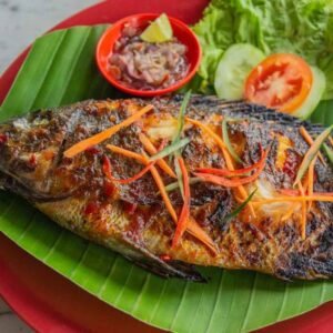 Tilapia braisé